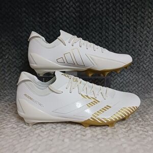 Adidas Adizero Electric + Men's Football Cleats White Gold IE6282 Size 13